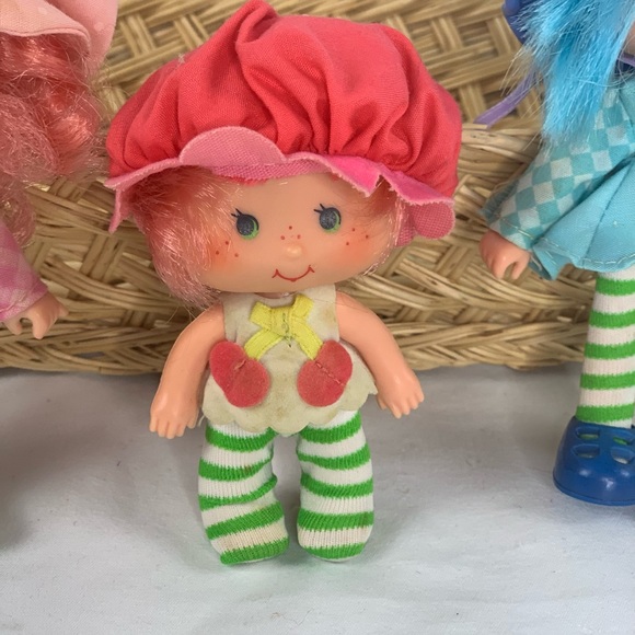 Lot of 3 Strawberry Shortcake dolls - Vintage 1970's/80's - Picture 4 of 5